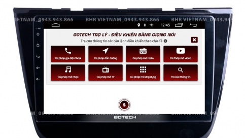 Màn hình DVD Android xe MG ZS 2018 - nay | Gotech GT8 